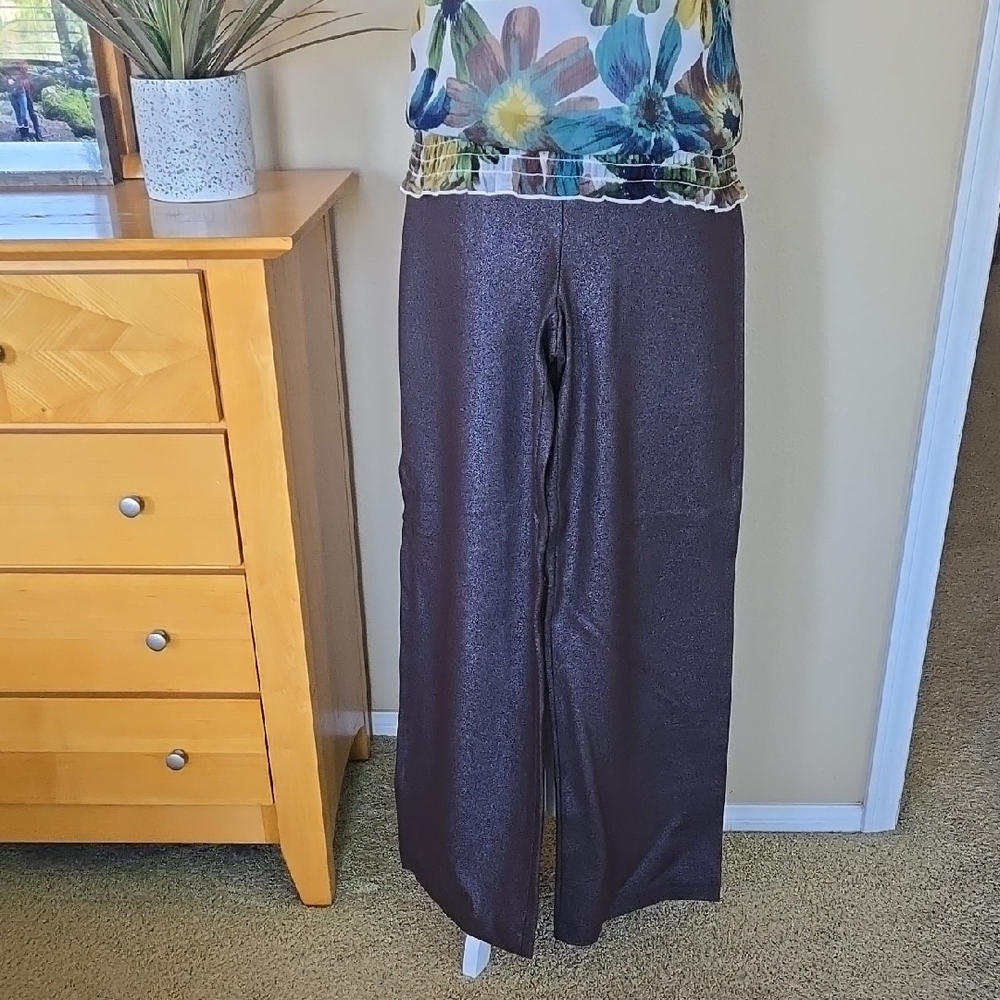 Express Columnist High Waisted Shine Trouser Pant